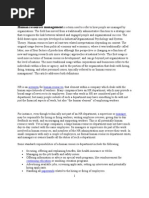 Download Hrm Final Project by Joel Dsouza SN59138435 doc pdf