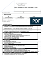 Evaluation Form For MLSB