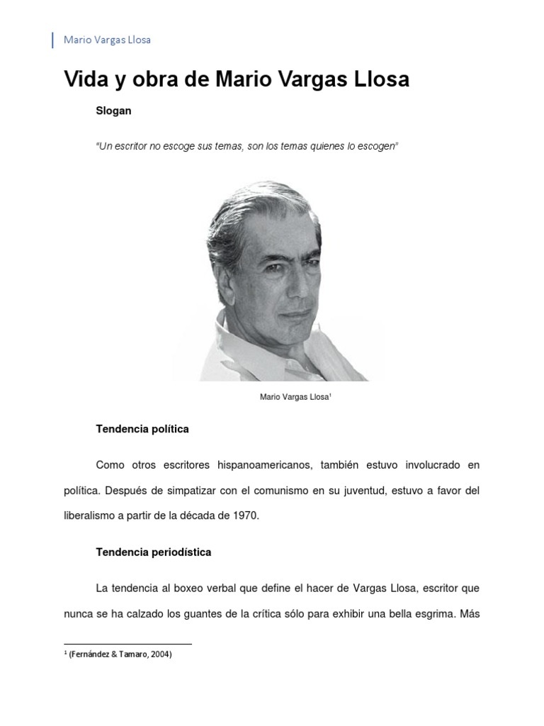 Mario Vargas Llosa | PDF | maoísmo | Perú