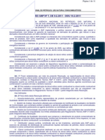 Resolução ANP nº 7, 2011 - AEHC e AEAC