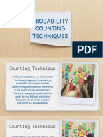 Counting Techniques for Probability Problems
