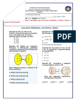 Provas Do Primeiro Ano