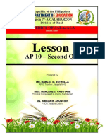 Lesson Exemplar MELC # 1 - AP10 - 2ND QTR