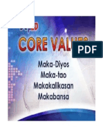 CORE VALUES