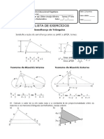 LISTA - II Unidade - 1° Avaliação - 9°ano