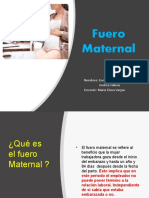 Fuero Maternal Final