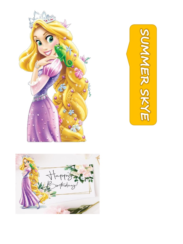 RAPUNZEL-TOPPER (1) | PDF