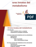 8 Errores Innatos Del Metabolismo