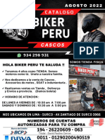 Cascos motos catalogo Biker Perú 2022