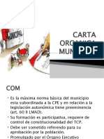 Carta Organica Municipal