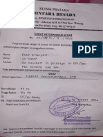 Surat Keterangan Sehat