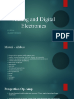 01 - Analog and Digital Electronics