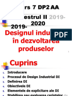 Curs 7 Dp2 Aa Designul in Dezvoltarea Produselor