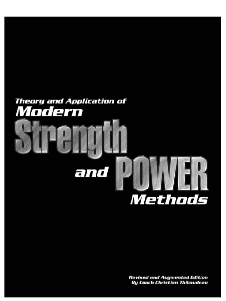 Modern Strength Training Methods Explained | PDF | Career & Growth