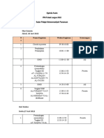 Agenda Acara FUTSAL