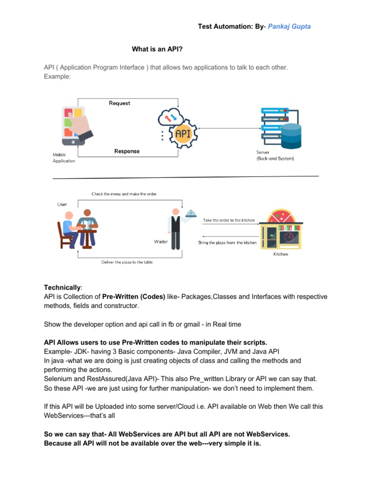 API Testing Complete Notes | PDF | Representational State Transfer