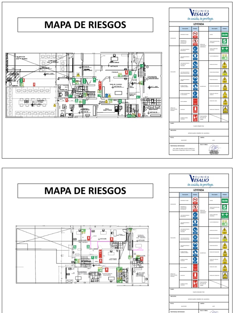 Mapa de Riesgos y Seguridad Laboral | PDF | La seguridad | Peligros