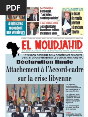 361 Union Africaine Afrique