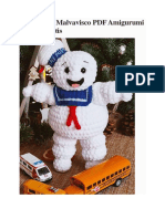 Hombre de Malvavisco PDF Amigurumi Patron Gratis