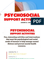 Psychosocial Activity No. 4