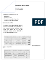 Representación y tipos de tejidos