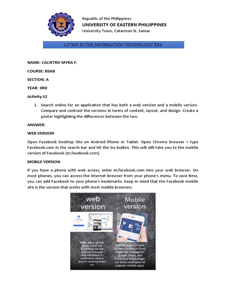 Activity 2 | PDF | Computers