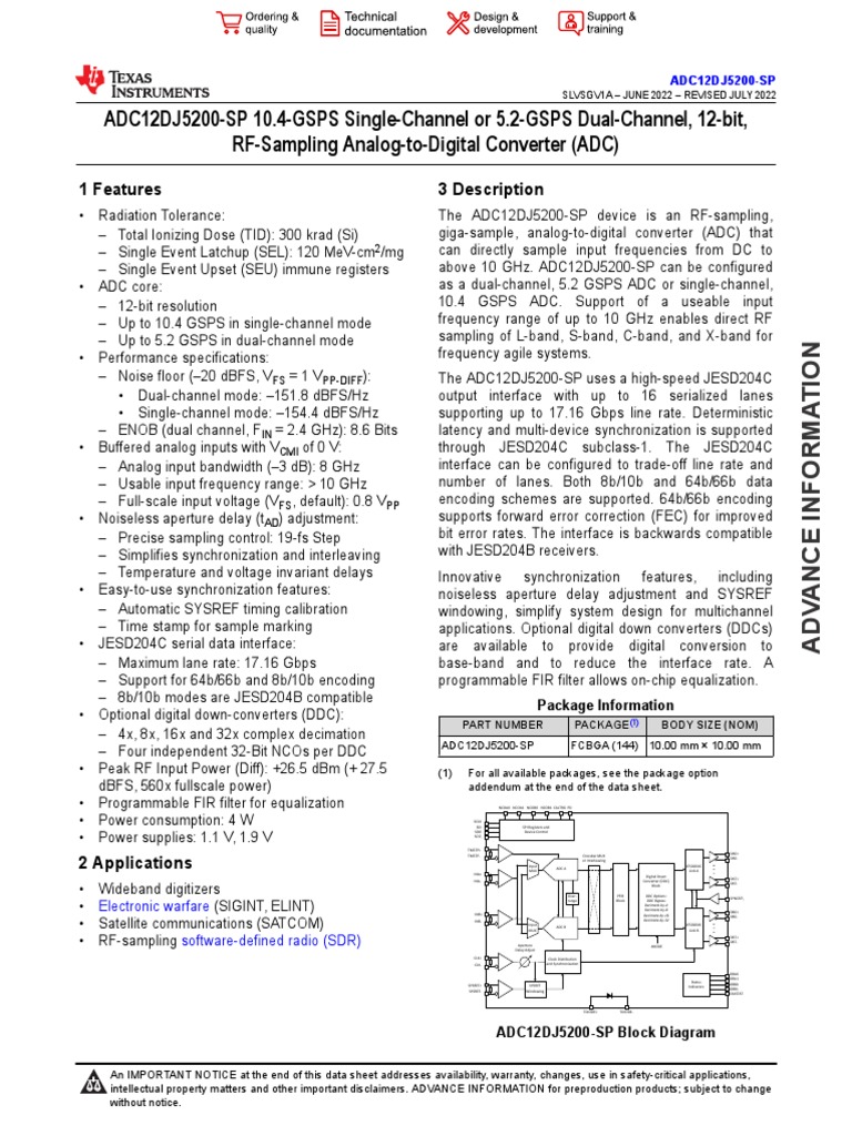 Adc2 Pdf Analog To Digital Converter Telecommunications