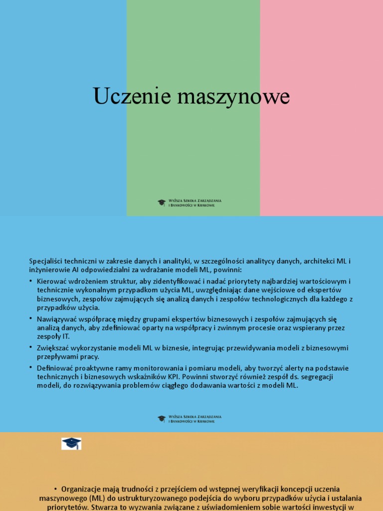 Uczenie Maszynowe 1 Pdf