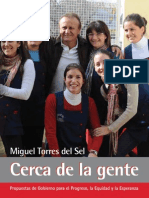 Cerca De La Gente - Propuestas de Gobierno para el Progreso, la Equidad y la Esperanza