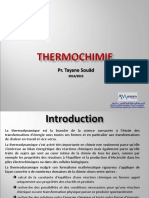 Cours de Thermochimie 2015 ST