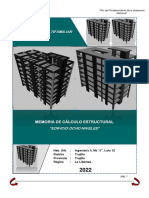 Memoria Calculo Estructural 8P