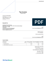 Invoice BV57530906