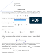 Cálculo de séries em problemas de Física e Matemática