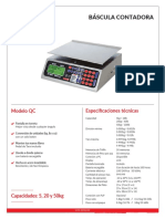 Básculas Contadoras QC