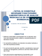 Curs S1 Management de Laborator Organizare Structurala - Functionala