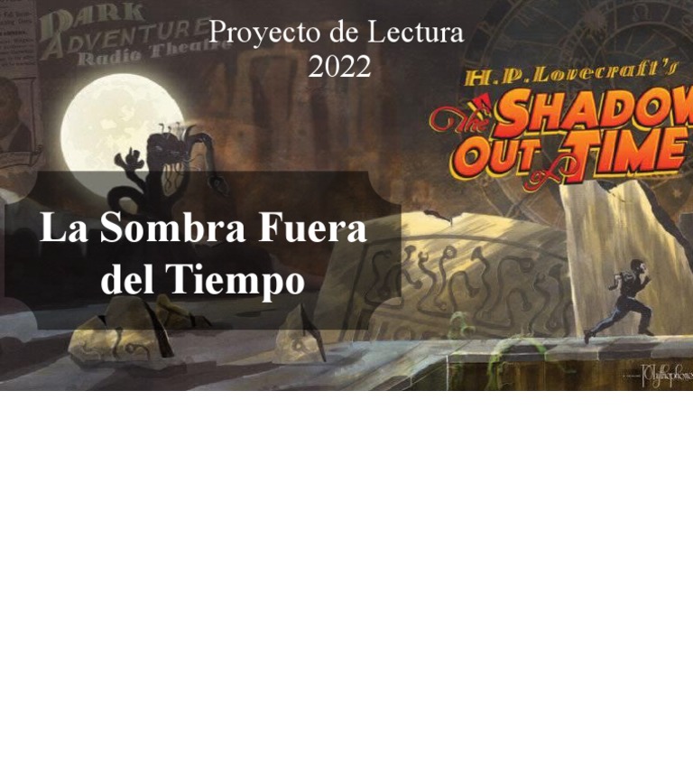 La Sombra Fuera Del Tiempo PDF