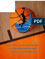 Reglamento interno club baloncesto Jerez