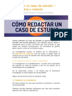 Cómo Redactar Un Caso de Estudio, Consejos para Hacerlo Bien