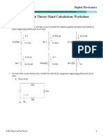 CircuitTheoryHandCalculations Worksheet