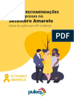 (Ebook) Guia de Recomendações para Empresas No Setembro Amarelo (Dicas de Ações para RH e Líderes)