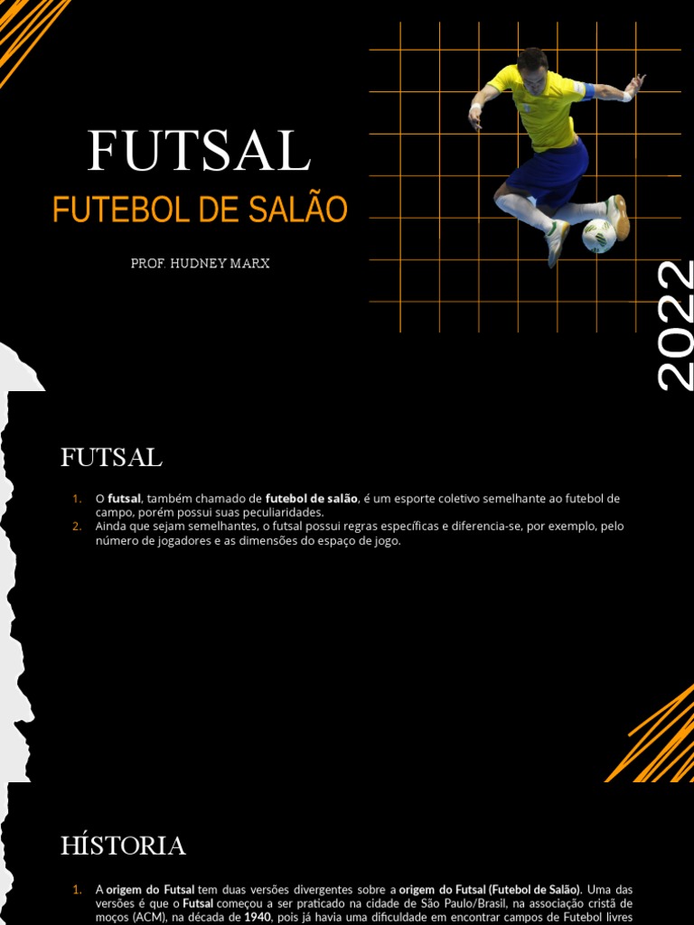 Futsal: história e regras - Toda Matéria