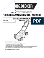 18 Inch (46cm) MULCHING MOWER: Instruction Manual