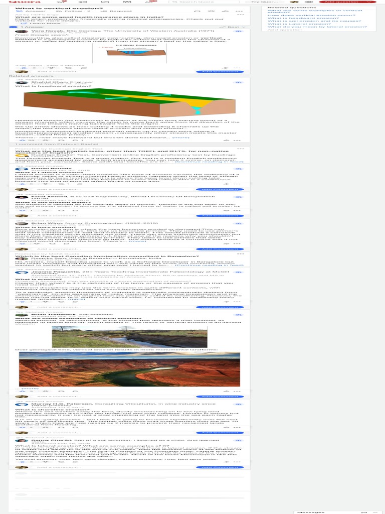 Understanding Vertical Erosion in Rivers | PDF | Erosion | River