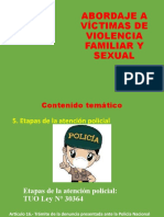 Abordaje A Víctimas de Violencia Familiar Tema 5a