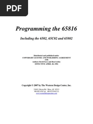 Program Manual