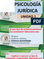 Banco de Preguntas Psicología Jurídica