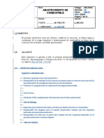 Abastecimiento de combustible en obra