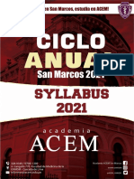 Syllabus Acem Anual 2021