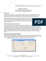 Profiling Technical Bulletin Spanish