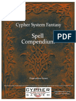 Cypher System - Spell Compendium